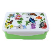 Puckator Butterfly Meadows Clip Lock Lunch Box