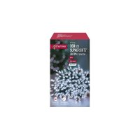 Premier Decorations SupaBrights Multi-Action 360 LED with Green Cable - White