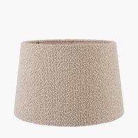 Pacific Lifestyle Martigues Boucle Tapered Lampshade 30cm - Taupe