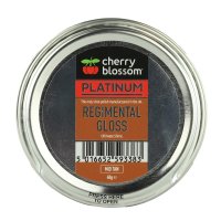 Cherry Blossom Platinum Regimental Gloss Shoe Polish 40g - Mid Tan