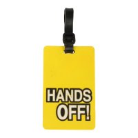 Birch Luggage Tag Hands Off!