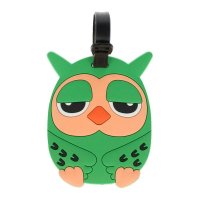 Birch Luggage Tag Owl