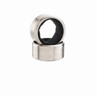 Dalton & Turner 2 Piece Stainless Steel Wine Bottle Collars