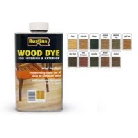 Rustins Wood Dye Dark Oak - 250ml