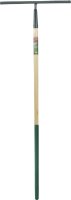 Ambassador Carbon Steel Garden Rake With Wooden Handle