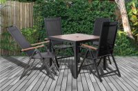 Pagoda Valencia 4 Seater Recliner Garden Set