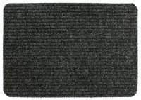 Groundsman Basic Ribbed Indoor Mat 40 x 60cm - Anthracite