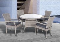 Pagoda Milano 4 Seat Dining Set
