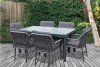 Pagoda Tenaya 6 Seat Dining Set