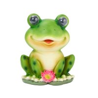 Solar Bright Eyes Blinkin' Frog