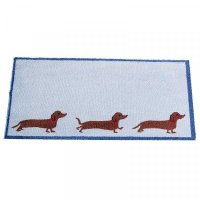 Sausage Stroll Door Mat 45x75cm