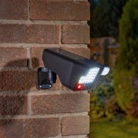 Smart Solar PIR Floodlight & Decoy Camera 280L