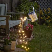 Smart Solar Firefly DecorCan Stake Light