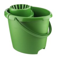 WE LIKE GREEN Oval Bucket and Wringer