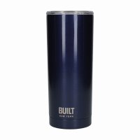 Built Double Walled Vacuum Insulated 20oz Bottle - Midnight Blue