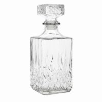 BarCraft Cut Glass Decanter Set