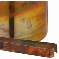 BarCraft Small Copper Ice Bucket with Lid