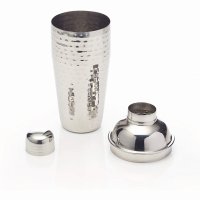 BarCraft Hammered Steel Textured Cobbler-Style Shaker