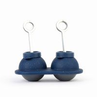 BarCraft Swizzle Ice Mould Blue