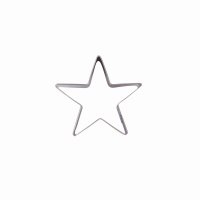 KitchenCraft 4cm Star Shaped Metal Cookie Cutter
