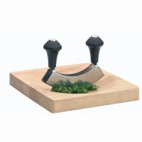 KitchenCraft Stainless Steel Double Hachoir Set