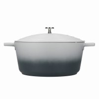 MasterClass Cast Aluminium Casserole Dish 5lt - Ombre Grey