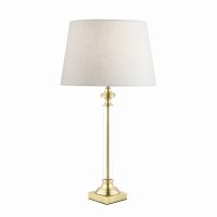 Laura Ashley Winston Table Lamp Antique Brass & Glass Base Only
