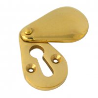 Polished Brass Plain Escutcheon