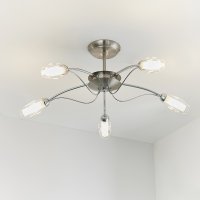 Mercury 5light Semi Flush ceiling light