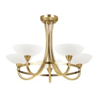 Cagney 5light Semi Flush ceiling light