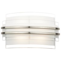 Dar Sector Double Trim LED Wall Bracket Small