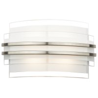 Dar Sector Double Trim LED Wall Bracket Small