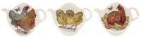 Chickens by Vanessa Lubach Tea Bag Holder - Assorted