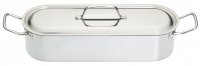KitchenCraft Clearview Stainless Steel Fish Poacher 45cm (18")