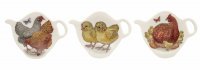Elite Chickens by Vanessa Lubach Tea Bag Holder - Assorted