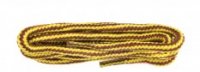 Shoe-String Kicker Light 140cm Tan/Yellow Laces