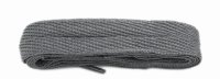 Shoe-String Grey 120cm AMERICAN FLAT 10mm