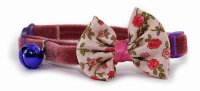 Ancol Vintage Bow Safety Cat Collar - Pink