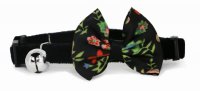 Ancol Vintage Bow Safety Cat Collar - Black