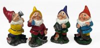 Green Jem Small Gnome Decorations - Assorted