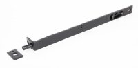 Black 12" Flush/Slide Door Bolt