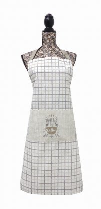Country Club Powered by Coffee Design 100% Cotton Apron