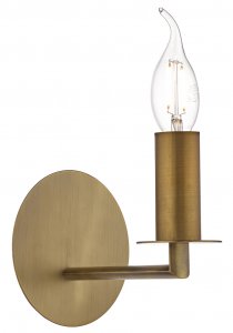 Dar Tyler Wall Light Bronze