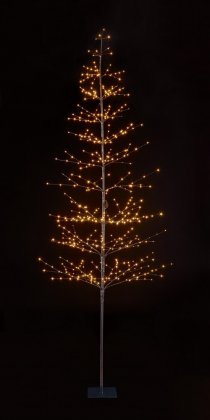 Premier Decorations Tree with 160 Warm White Micro LED 1M