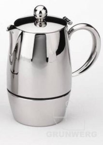 Caf Stl Bellux Mirror Finish Espresso Coffee Maker 3 Cup