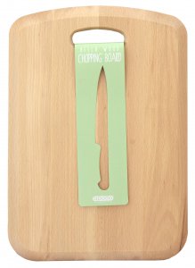 Apollo Housewares Beech Chopping Board Medium 34cm x 24cm x 2cm