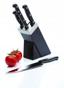 KitchenCraft 5 Piece Knife Set & Block