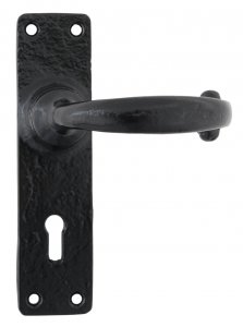 Black MF Lever Lock Set