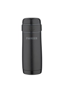 Pioneer Capsule Flask 0.32lt Black