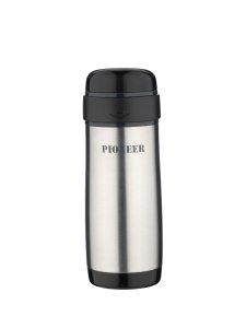 Pioneer Capsule Flask 0.32lt Stainless Steel